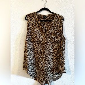 Torrid Leopard Print Tank top